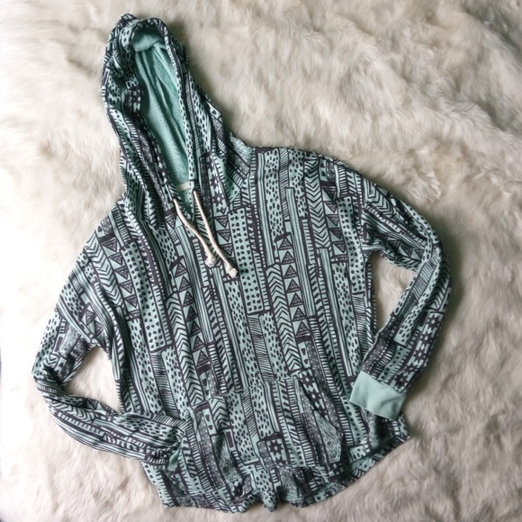 Lot of 2 Hoodie Beach Swim Cover Tops M - Picture 3 of 8